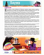 Libro de Saywa. Boletín informativo N° 8