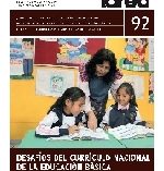 Imagen de En circulación revista TAREA N° 92. Desafíos del Currículo Nacional de la Educación Básica