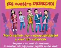 Imagen de Lideresas y líderes de Ayacucho en defensa de sus derechos. La Educación Sexual Integral no es opcional